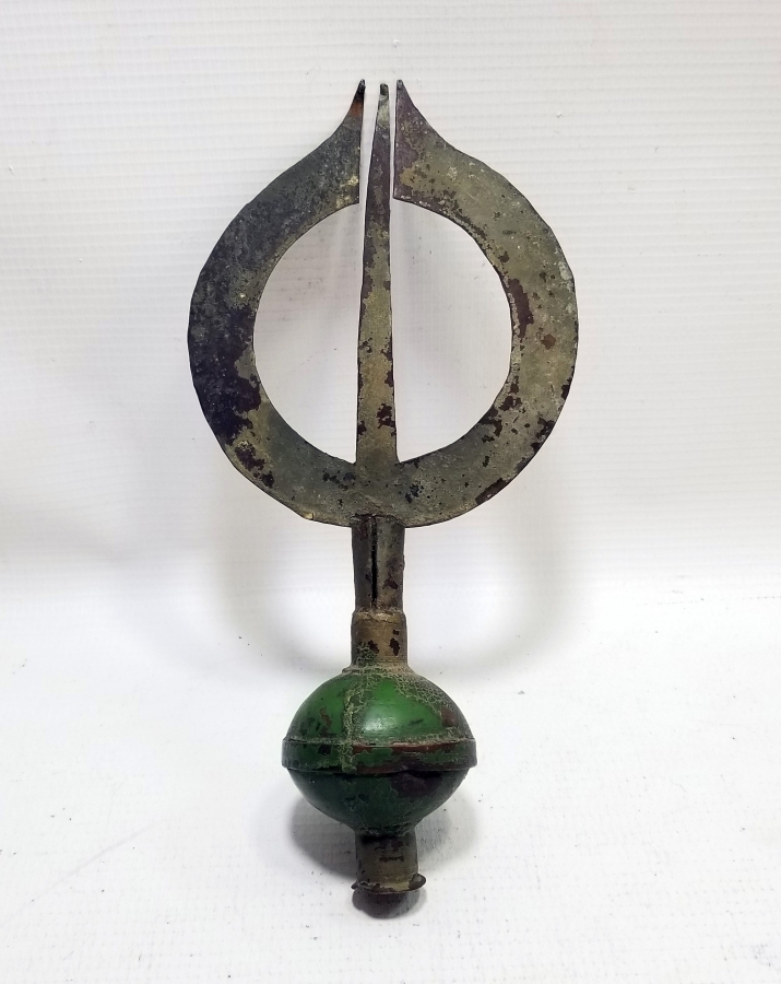 NADİR TİPTE OSMANLI DÖNEMİ YENİÇERİ SANCAK ALEMİ