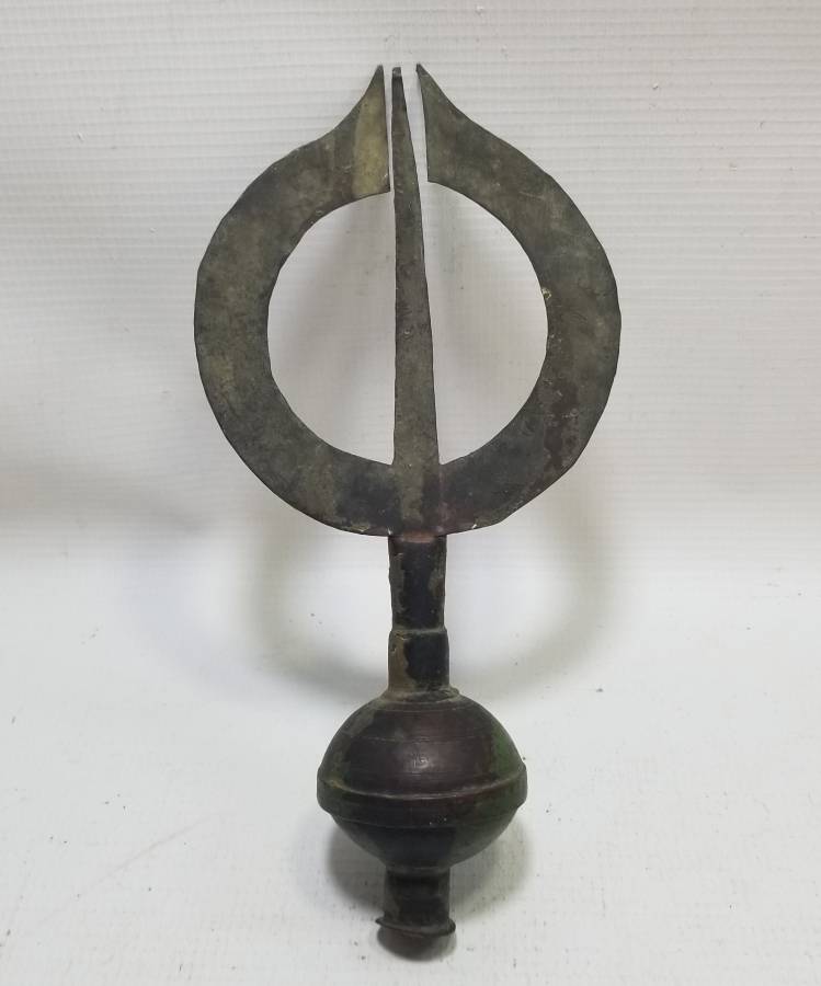 NADİR TİPTE OSMANLI DÖNEMİ YENİÇERİ SANCAK ALEMİ