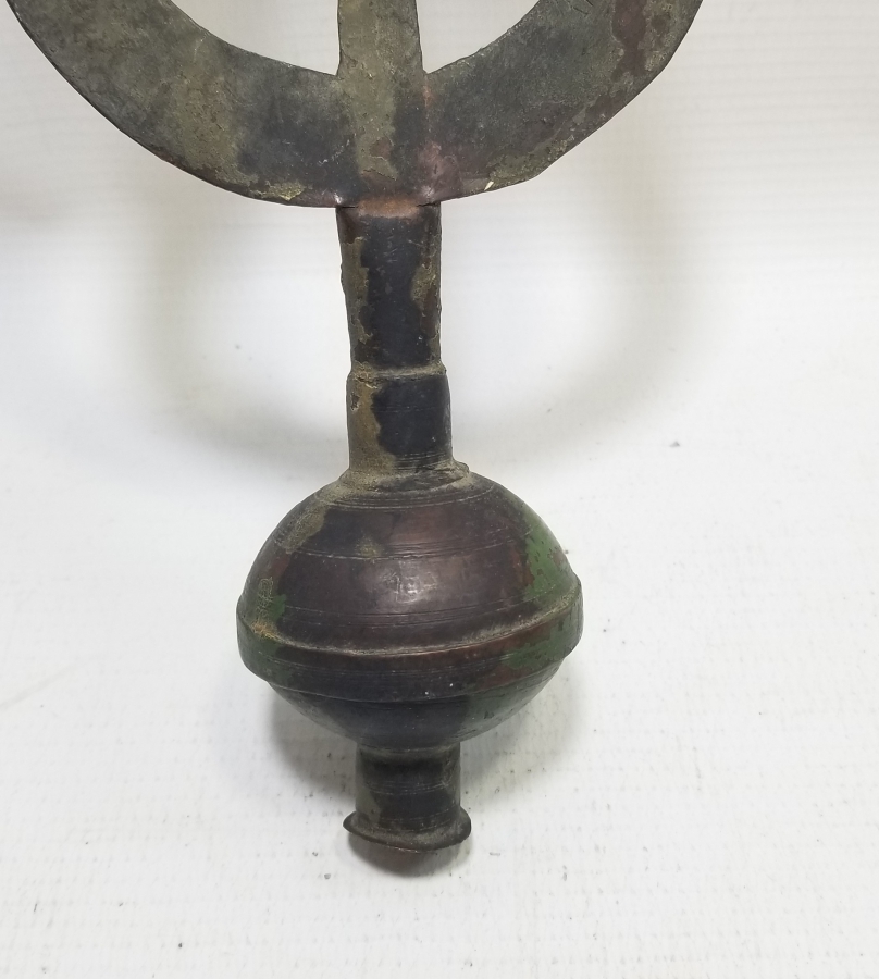 NADİR TİPTE OSMANLI DÖNEMİ YENİÇERİ SANCAK ALEMİ