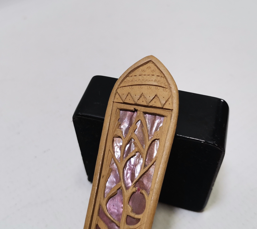 OSMANLI DÖNEMİ ÇARKIFELEK MOTİFLİ TEKKE İŞİ NADİR KAŞIK