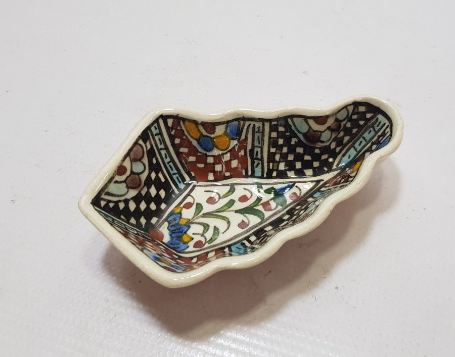 OSMANLI DÖNEMİ KUBBE FORMUNDA KÜTAHYA İŞİ İFTARİYELİK - HURMALIK