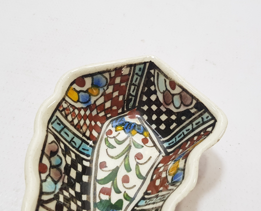 OSMANLI DÖNEMİ KUBBE FORMUNDA KÜTAHYA İŞİ İFTARİYELİK - HURMALIK