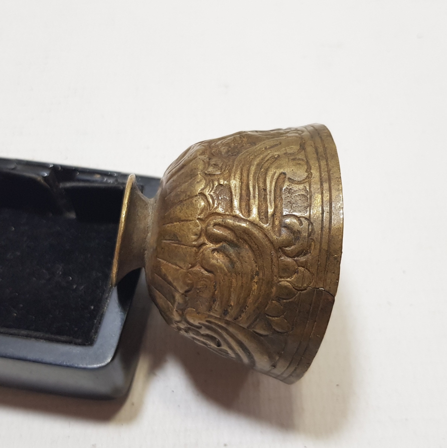 OSMANLI DÖNEMİ TOMBAK FİNCAN ZARFI