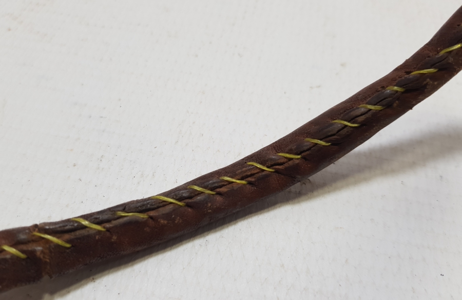 EL YAPIMI TÜRKMEN İŞİ ANTİKA DERİ AT KAMÇISI