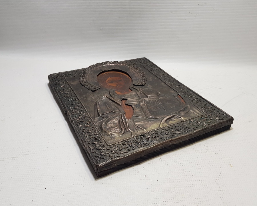 NADİR GÜMÜŞ GEÇME İŞÇİLİKLİ RUS İKONA