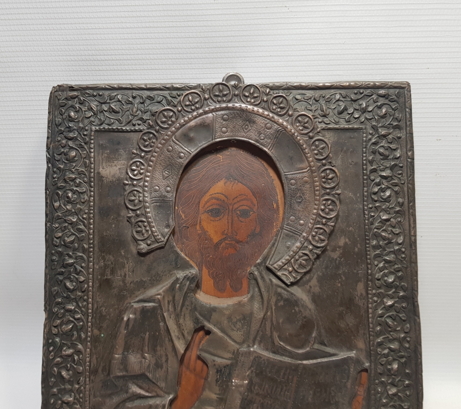 NADİR GÜMÜŞ GEÇME İŞÇİLİKLİ RUS İKONA