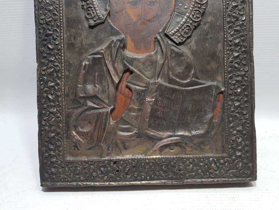 NADİR GÜMÜŞ GEÇME İŞÇİLİKLİ RUS İKONA