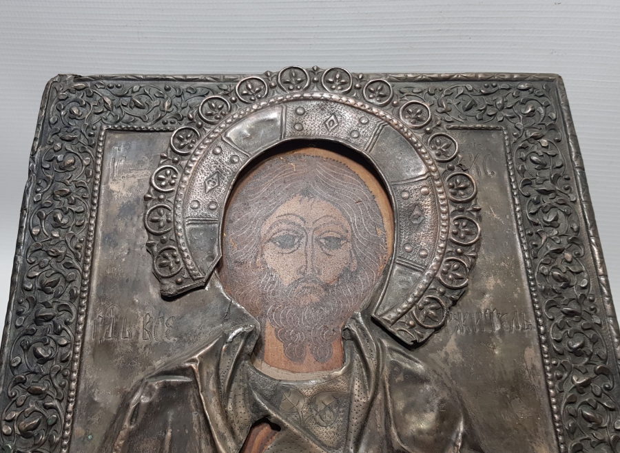 NADİR GÜMÜŞ GEÇME İŞÇİLİKLİ RUS İKONA