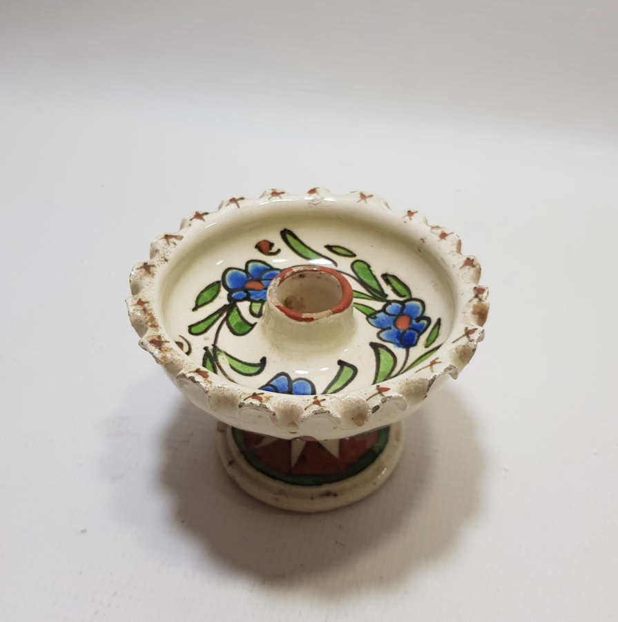 ANTİKA EL BOYAMA KÜTAHYA EL MUMLUĞU