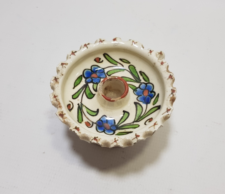 ANTİKA EL BOYAMA KÜTAHYA EL MUMLUĞU