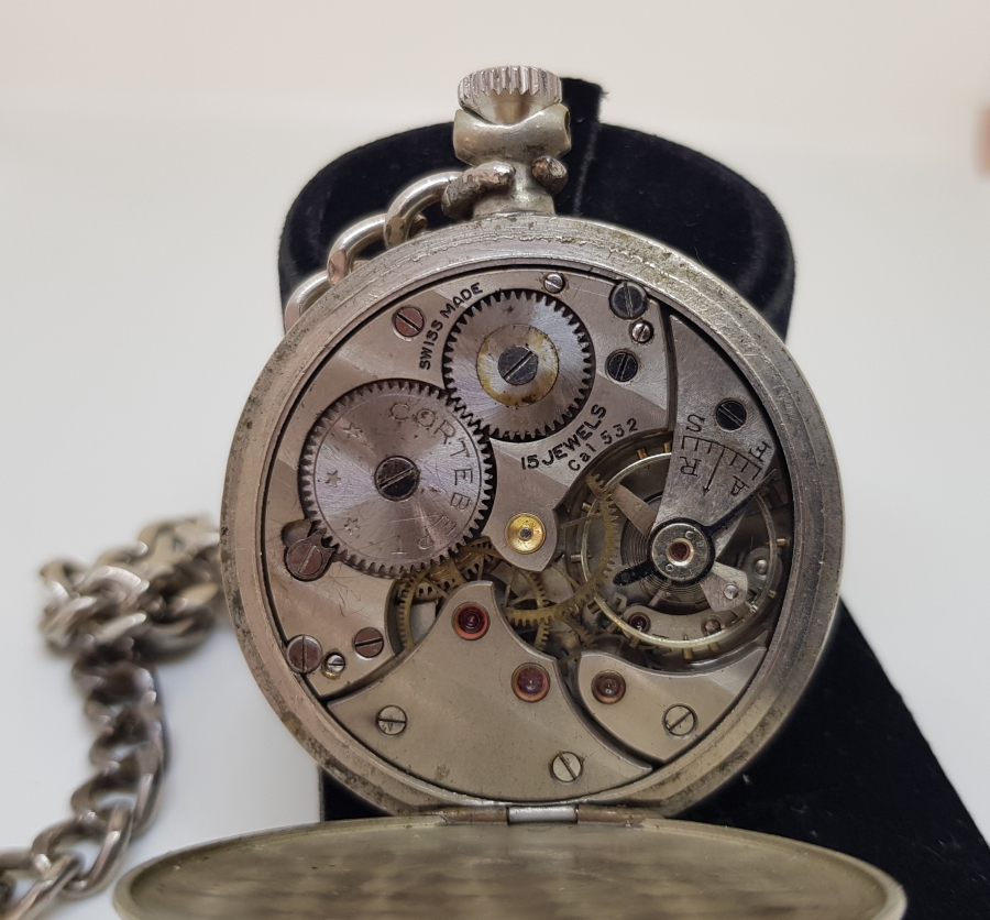 CORTEBERT MARKA KURMALI ANTİKA CEP SAATİ