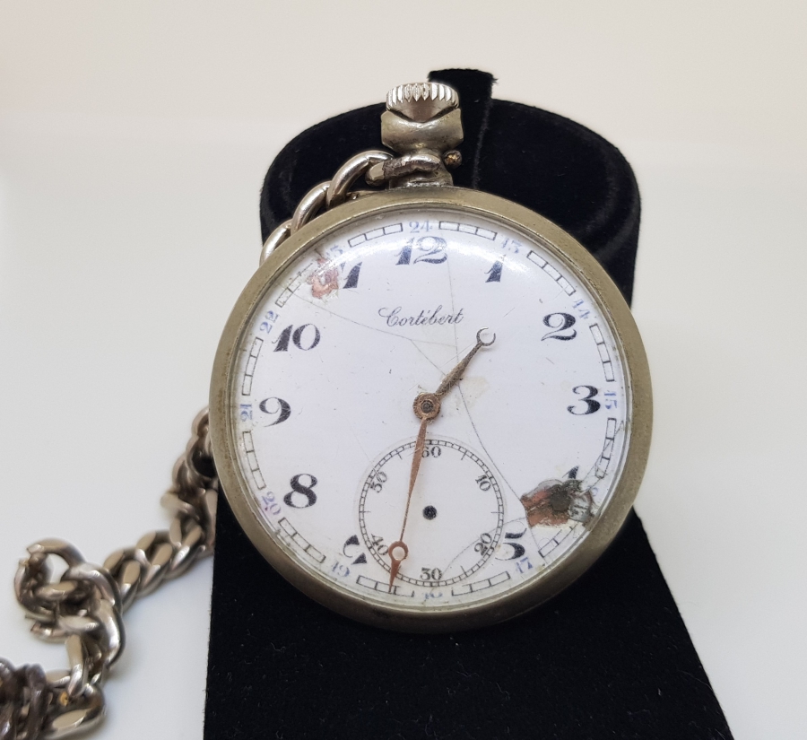 CORTEBERT MARKA KURMALI ANTİKA CEP SAATİ