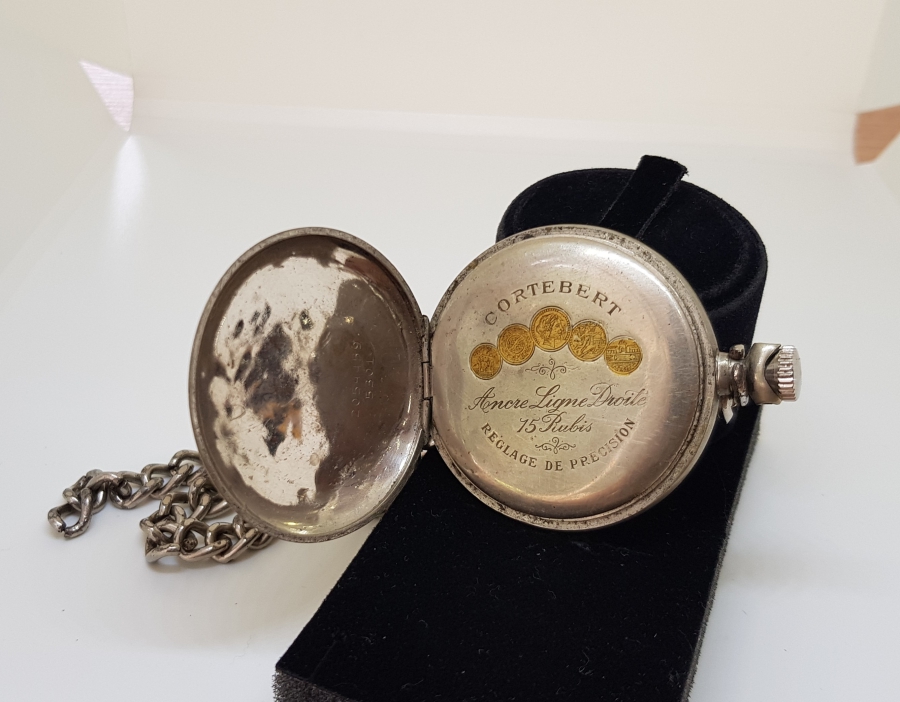 CORTEBERT MARKA KURMALI ANTİKA CEP SAATİ