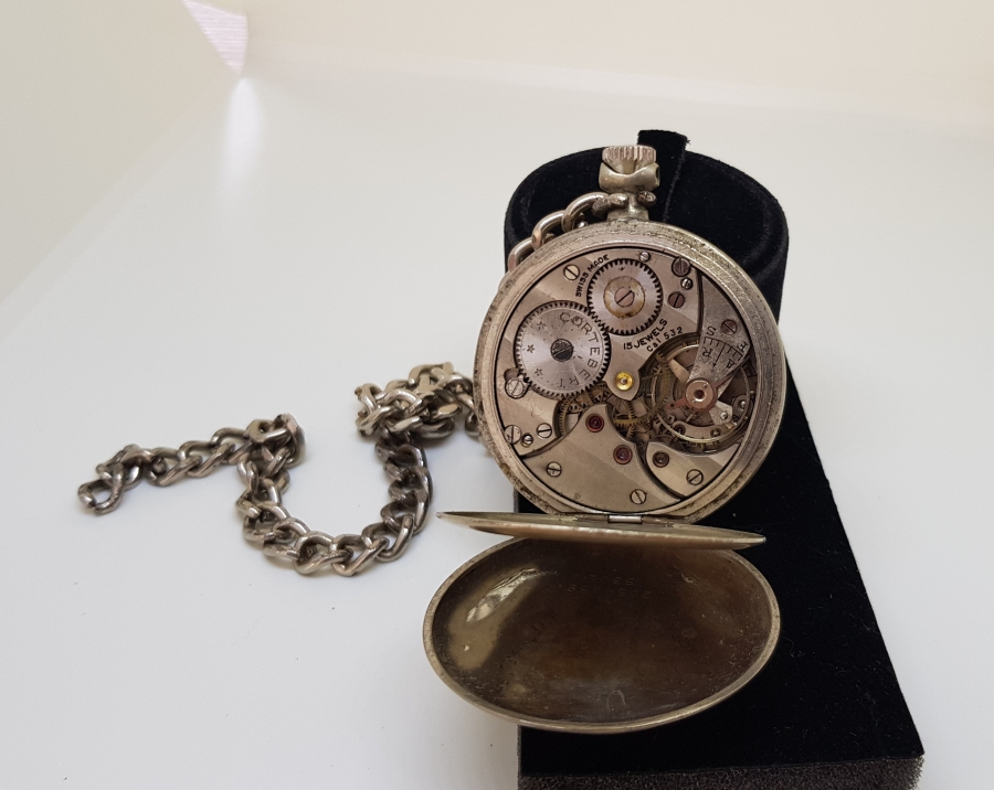 CORTEBERT MARKA KURMALI ANTİKA CEP SAATİ