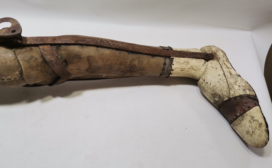 1. DÜNYA SAVAŞI DÖNEMİ ÇOK NADİR TAHTA BACAK - TAKMA BACAK