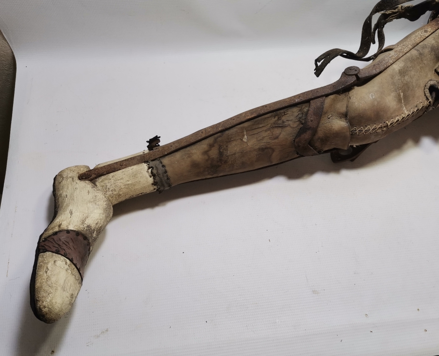 1. DÜNYA SAVAŞI DÖNEMİ ÇOK NADİR TAHTA BACAK - TAKMA BACAK