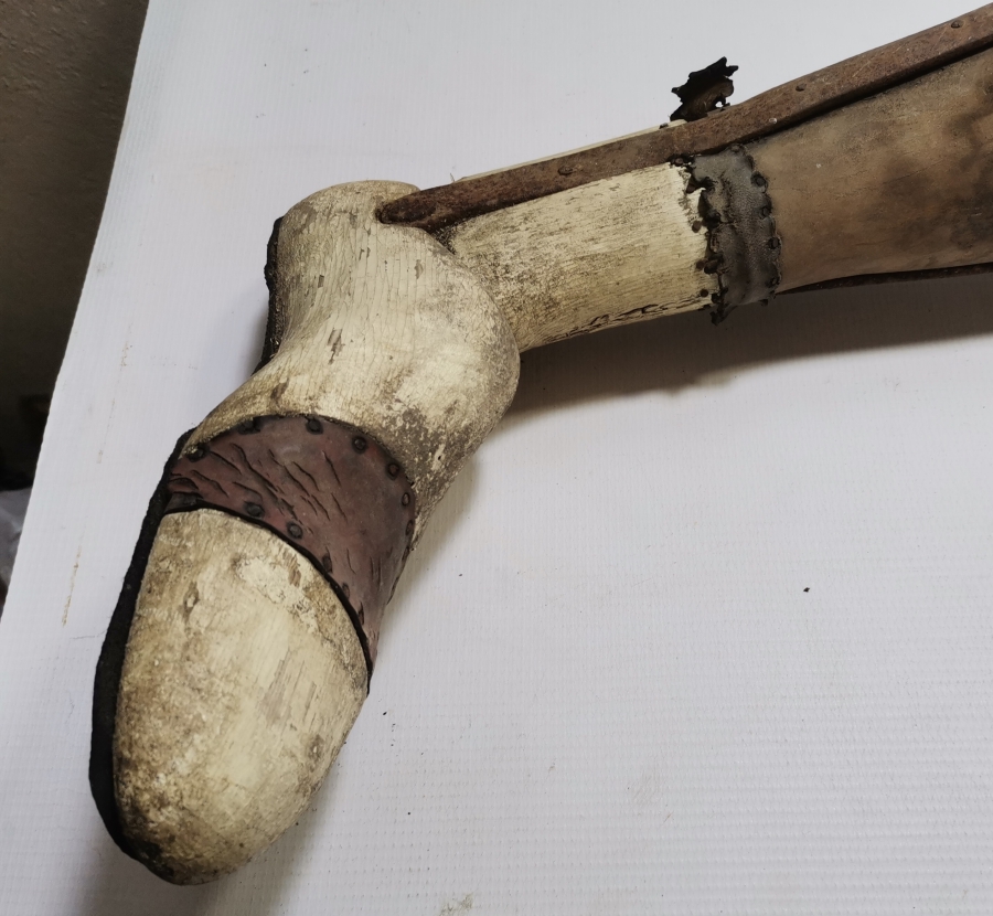 1. DÜNYA SAVAŞI DÖNEMİ ÇOK NADİR TAHTA BACAK - TAKMA BACAK