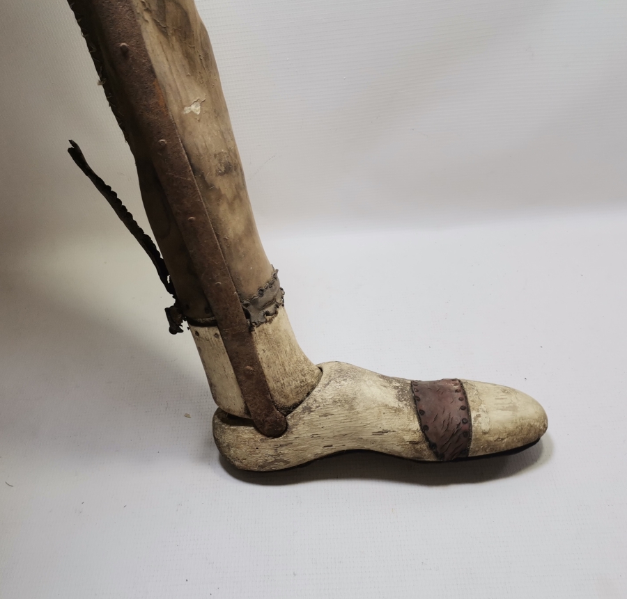 1. DÜNYA SAVAŞI DÖNEMİ ÇOK NADİR TAHTA BACAK - TAKMA BACAK