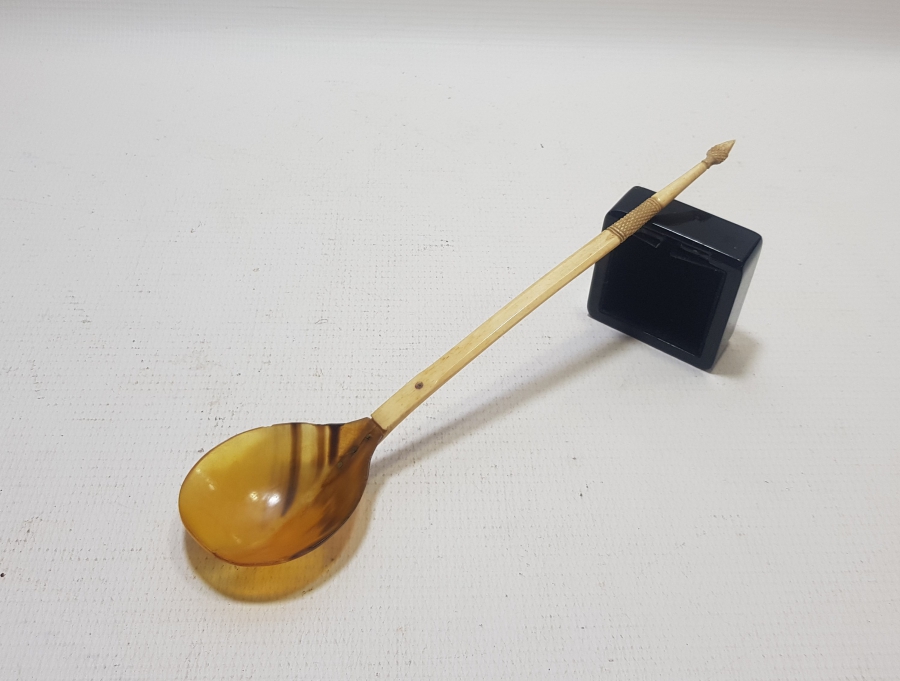 OSMANLI DÖNEMİ NADİR TEKKE İŞİ HOŞAF KAŞIĞI