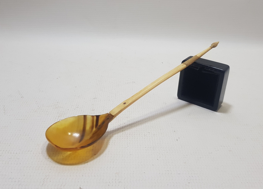 OSMANLI DÖNEMİ NADİR TEKKE İŞİ HOŞAF KAŞIĞI