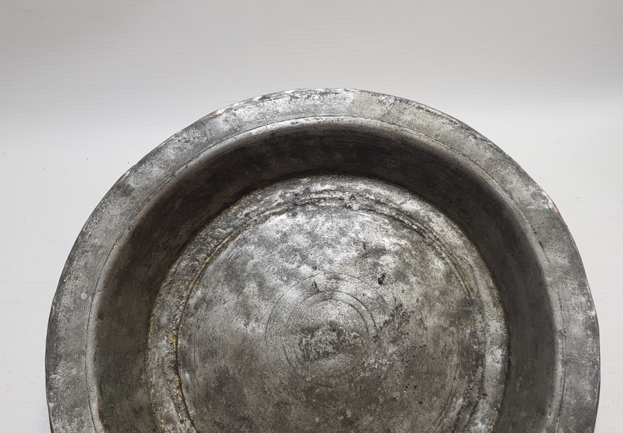 KAPTAN-I DERYA HÜSEYİN PAŞA'YA AİT OSMANLI DÖNEMİ BAKIR TABAK