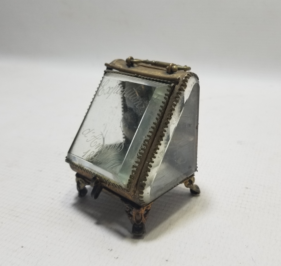 1894 TARİHLİ ANTİKA CEP SAATİ TEŞHİR STANDI