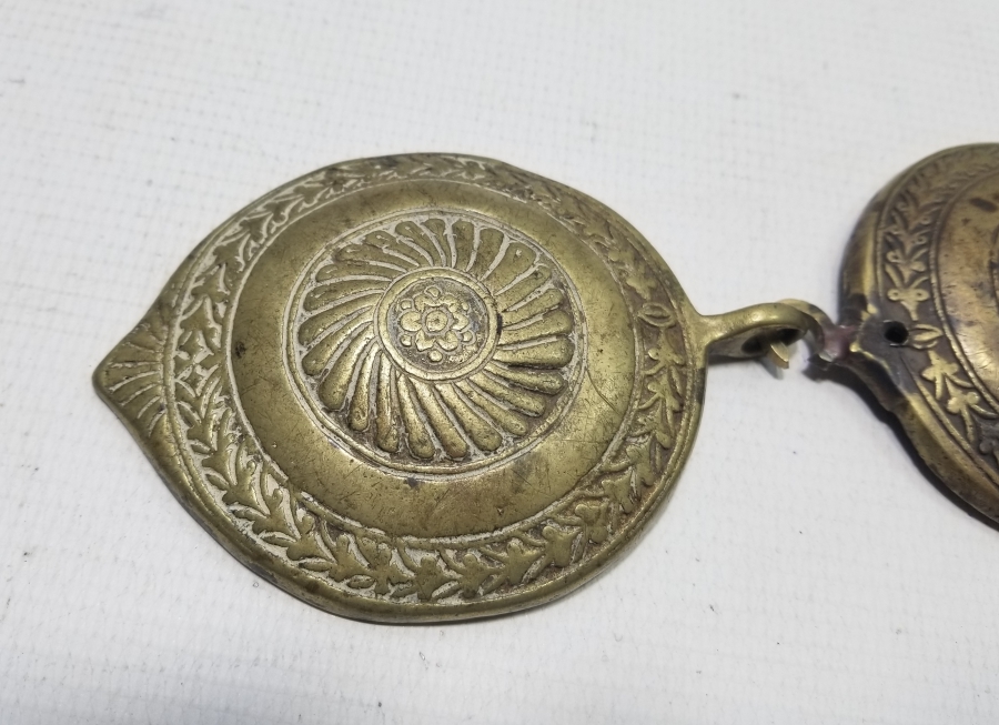 OSMANLI DÖNEMİ NADİR TİPTE BRONZ GELİN KEMERİ