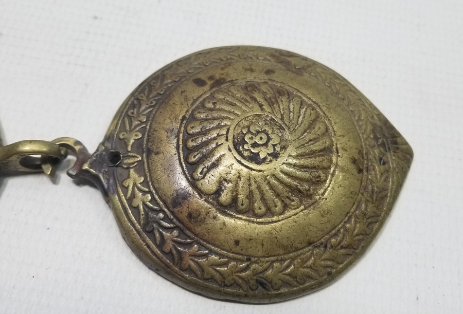 OSMANLI DÖNEMİ NADİR TİPTE BRONZ GELİN KEMERİ