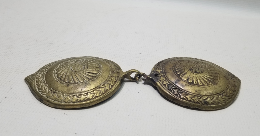 OSMANLI DÖNEMİ NADİR TİPTE BRONZ GELİN KEMERİ