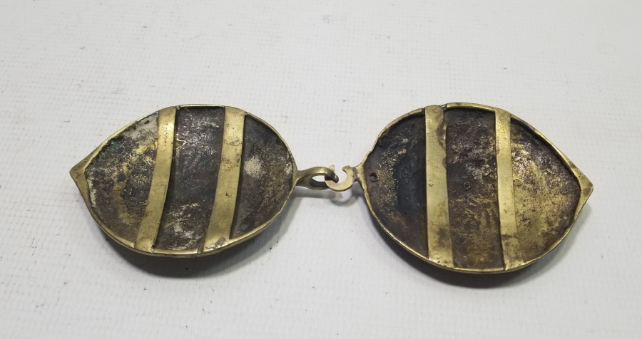 OSMANLI DÖNEMİ NADİR TİPTE BRONZ GELİN KEMERİ