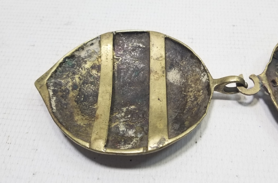 OSMANLI DÖNEMİ NADİR TİPTE BRONZ GELİN KEMERİ