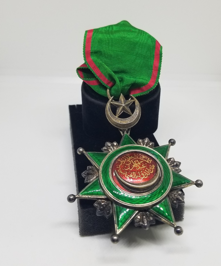 ABDÜLAZİZ HAN DÖNEMİ ORİJİNAL ASKISIYLA 4. DERECE NİŞANİ OSMANİ