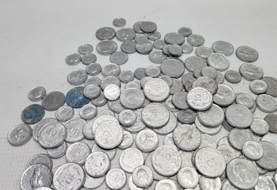 ANTİKA METAL PARA LOTU