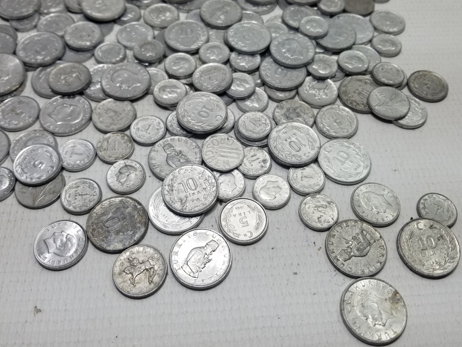 ANTİKA METAL PARA LOTU