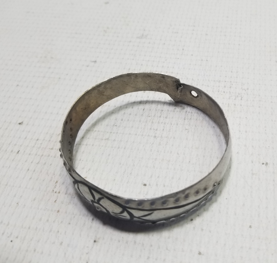 ÜZERİ SAVATLI OSMANLI DÖNEMİ BİLEZİK - BİLEKLİK