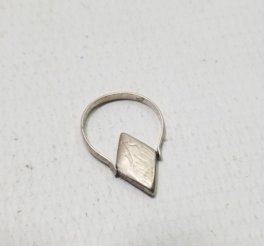 ANTİKA GÜMÜŞ TILSIM YÜZÜK