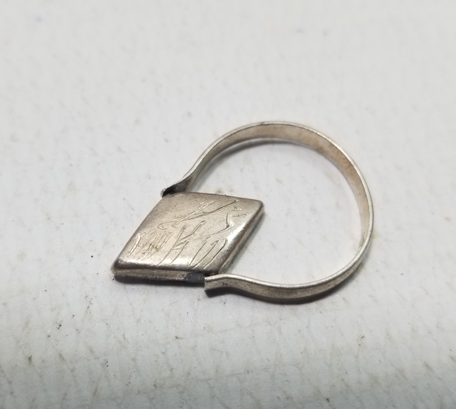 ANTİKA GÜMÜŞ TILSIM YÜZÜK