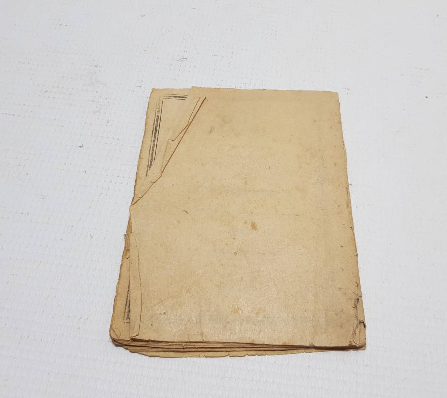 OSMANLI DÖNEMİ BASKI VASİYETNAME İSİMLİ TEKKE İŞİ KİTAP