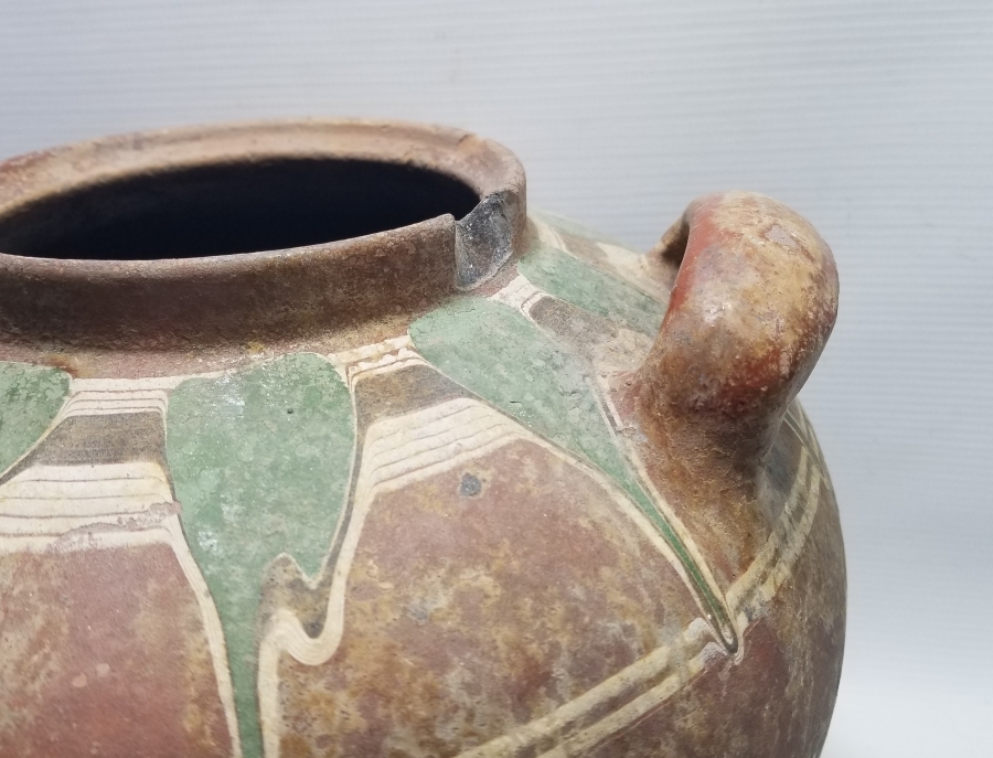 AKITMA İŞÇİLİKLİ VE ÇİFT KULPLU OSMANLI DÖNEMİ KINIK KÜP