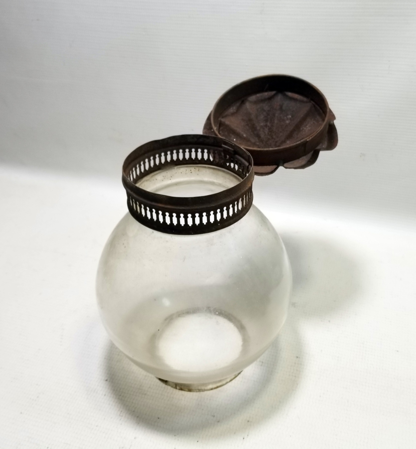 OSMANLI DÖNEMİ İS MÜREKKEBİ TOPLAMAK İÇİN YAPILMIŞ NADİR KANDİL ALTI