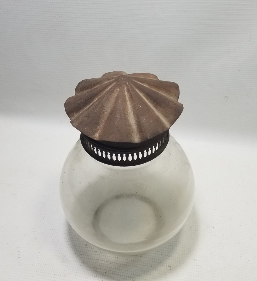 OSMANLI DÖNEMİ İS MÜREKKEBİ TOPLAMAK İÇİN YAPILMIŞ NADİR KANDİL ALTI