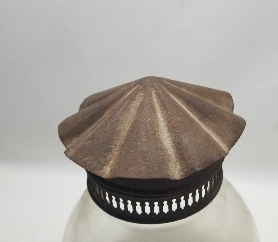 OSMANLI DÖNEMİ İS MÜREKKEBİ TOPLAMAK İÇİN YAPILMIŞ NADİR KANDİL ALTI