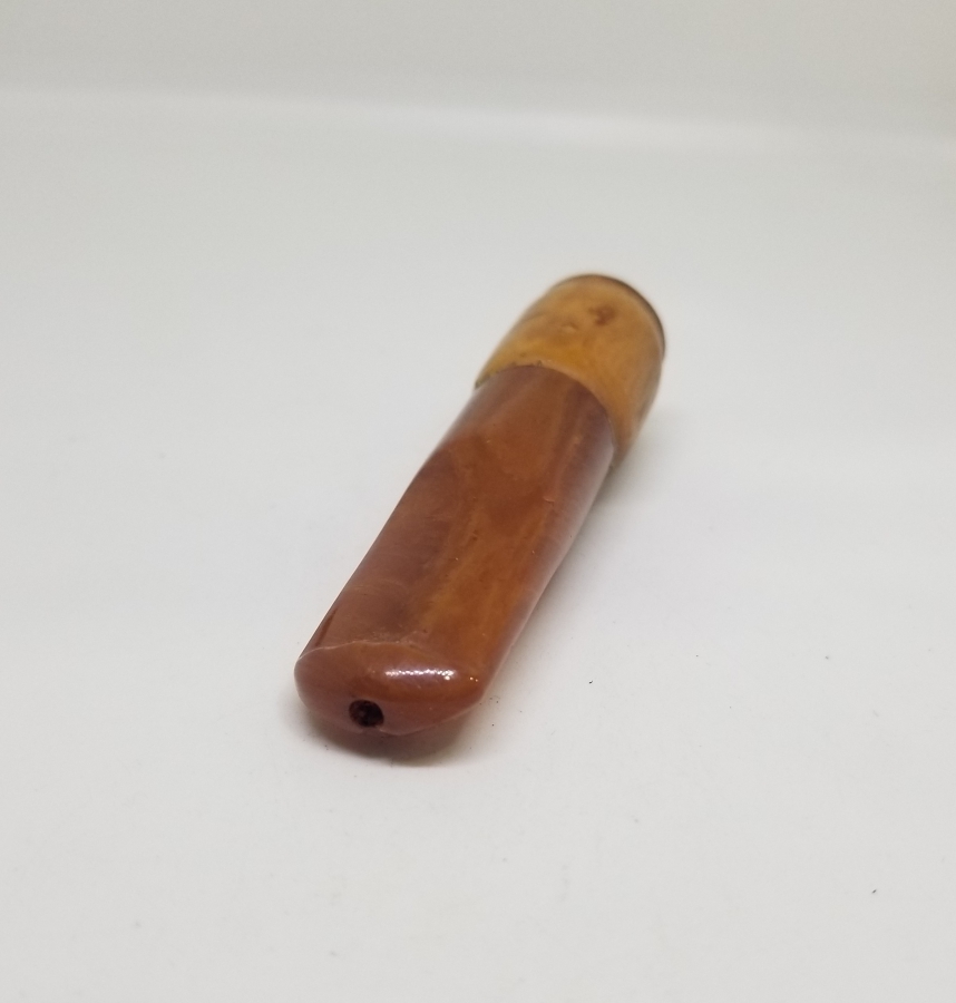 OSMANLI DÖNEMİ NADİR MUHAYYER DAMLA KEHRİBAR SİGARA AĞIZLIĞI