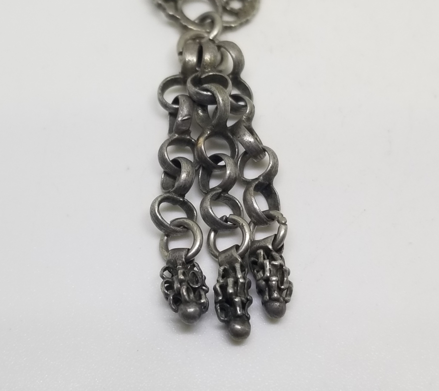 OSMANLI DÖNEMİ GÜMÜŞ TESPİH PÜSKÜLÜ