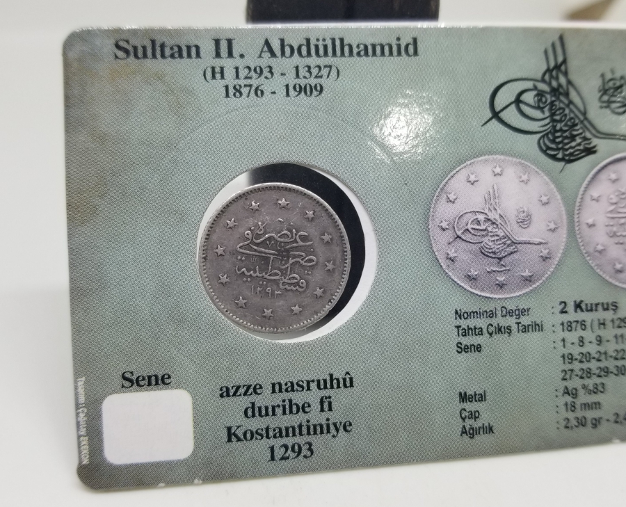 ABDÜLHAMİT HAN DÖNEMİ 2 KURUŞ MECİDİYE