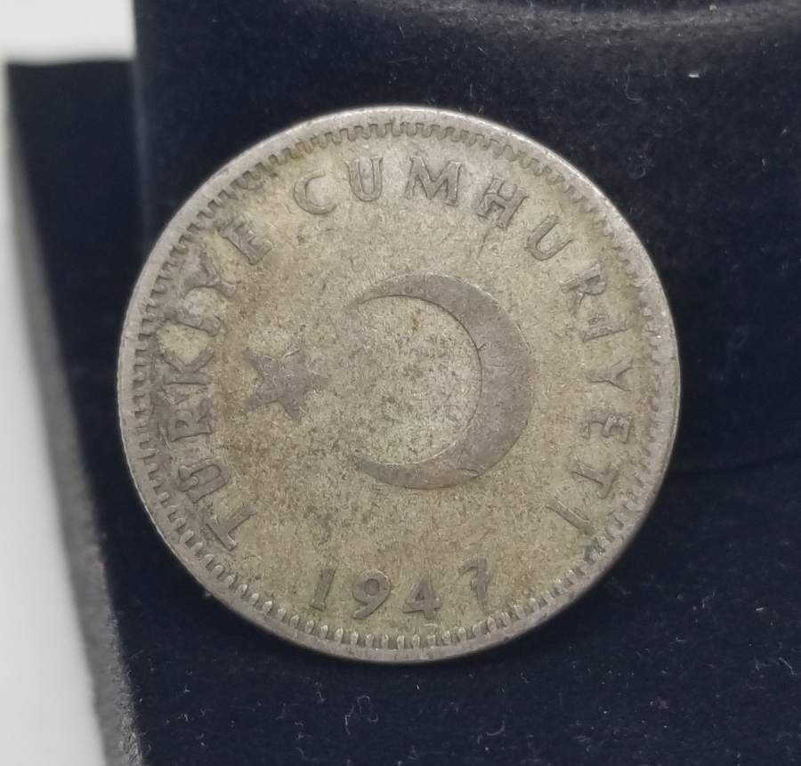 1947 YILI GÜMÜŞ 1 LİRA