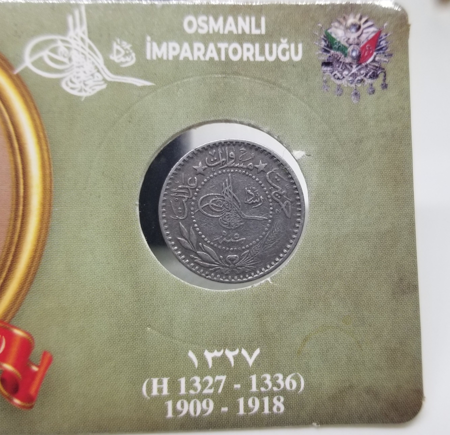 MEHMED REŞAD HAN DÖNEMİ KAPAMASINDA NİKEL 10 PARA