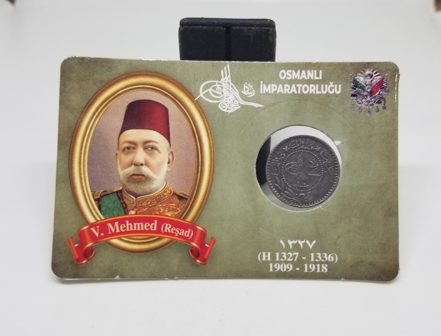 MEHMED REŞAD HAN DÖNEMİ KAPAMASINDA NİKEL 10 PARA