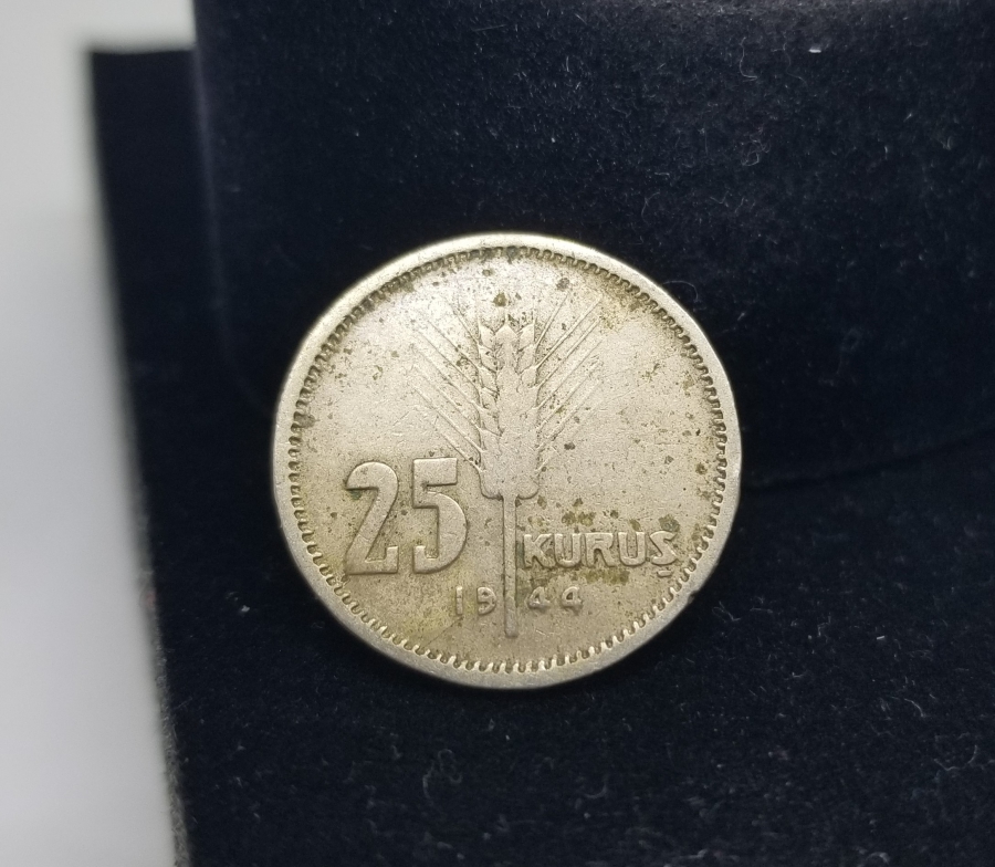 1944 YILI 25 KURUŞ