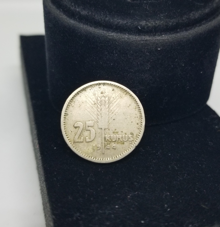 1944 YILI 25 KURUŞ